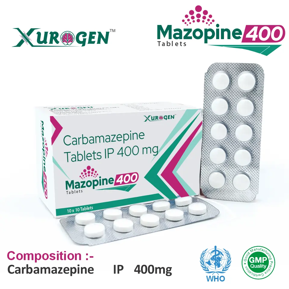 Carbamazepine 400mg Tablet Packaging